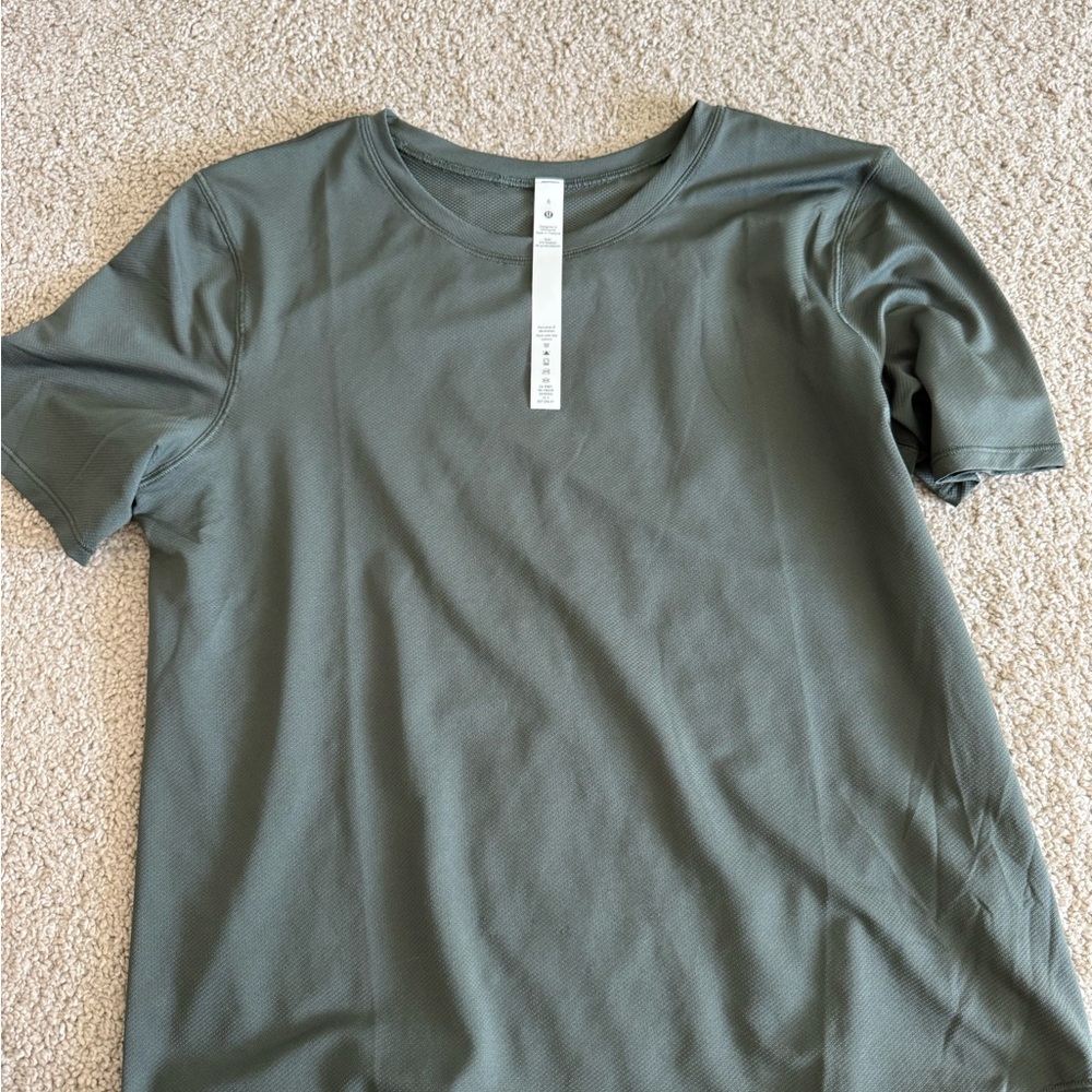 Lululemon Olive Green Tshirt